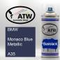 Preview: BMW, Monaco Blue Metallic, A35: 400ml Sprühdose, von ATW Autoteile West.